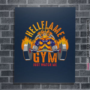 Shirts Posters / 4"x6" / Navy Endeavor Gym