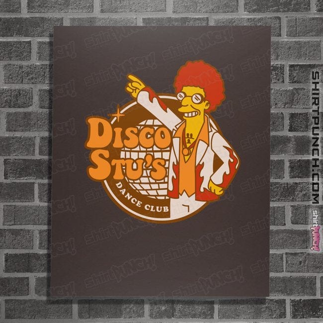 Shirts Posters / 4"x6" / Dark Chocolate Disco Stu