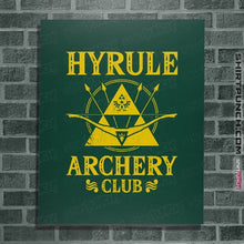 Load image into Gallery viewer, Daily_Deal_Shirts Posters / 4&quot;x6&quot; / Forest Hyrule Archery Club
