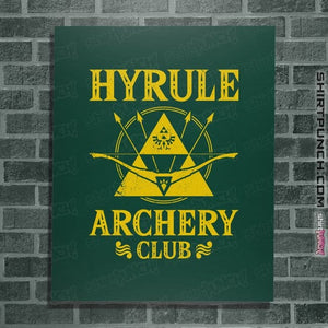 Daily_Deal_Shirts Posters / 4"x6" / Forest Hyrule Archery Club