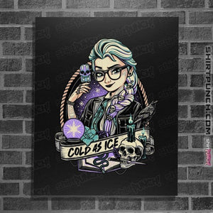 Daily_Deal_Shirts Posters / 4"x6" / Black Rocker Elsa