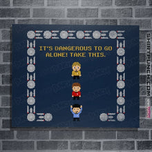 Load image into Gallery viewer, Secret_Shirts Posters / 4&quot;x6&quot; / Navy Redshirt Zelda!
