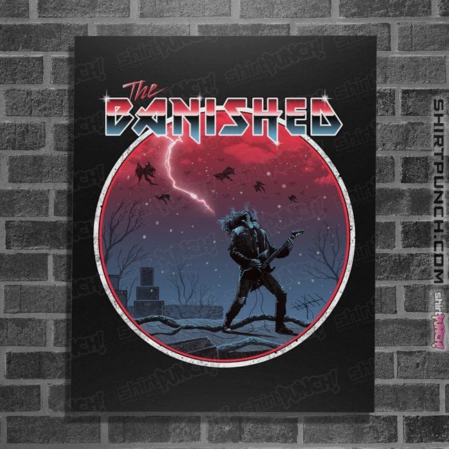 Daily_Deal_Shirts Posters / 4"x6" / Black The Banished