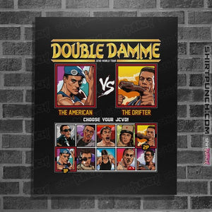 Shirts Posters / 4"x6" / Black Double Damme