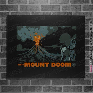 Shirts Posters / 4"x6" / Black Visit Mount Doom