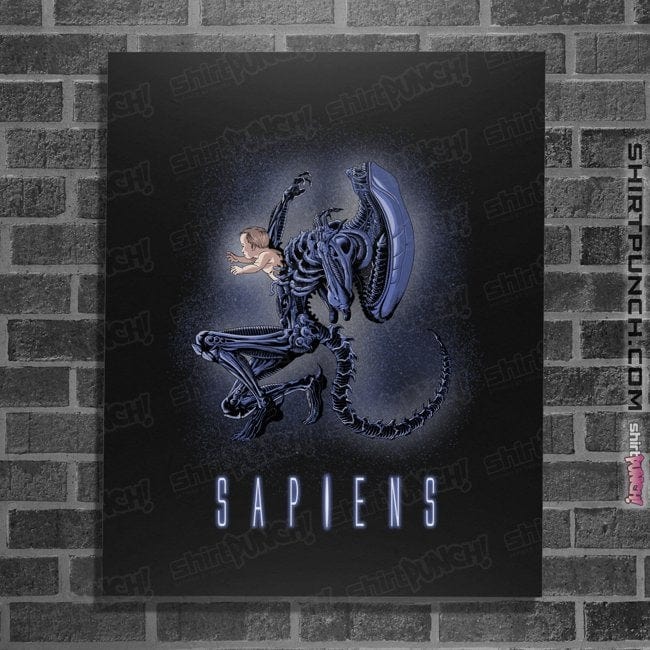 Shirts Posters / 4"x6" / Black Sapiens