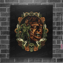 Load image into Gallery viewer, Daily_Deal_Shirts Posters / 4&quot;x6&quot; / Black Curse Of The Moon
