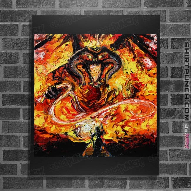 Secret_Shirts Posters / 4"x6" / Black Van Gogh Never Passed.