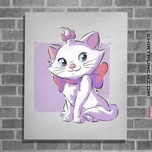 Load image into Gallery viewer, Daily_Deal_Shirts Posters / 4&quot;x6&quot; / White Vain Cat
