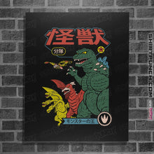 Load image into Gallery viewer, Shirts Posters / 4&quot;x6&quot; / Black Kaiju Sentai
