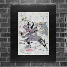 Load image into Gallery viewer, Secret_Shirts Posters / 4&quot;x6&quot; / Black The Ronin Warriors
