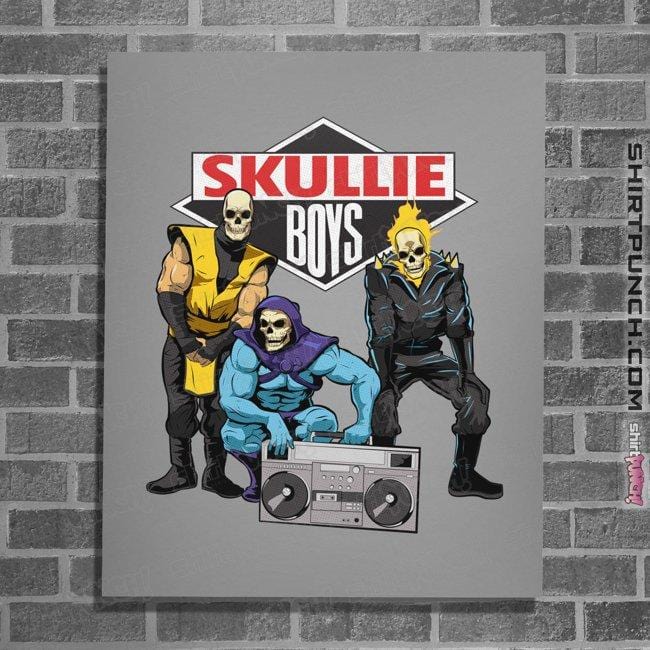 Shirts Posters / 4"x6" / Sports Grey Skullie Boys