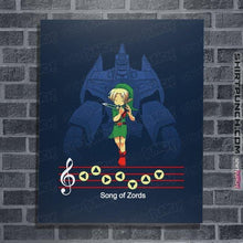 Load image into Gallery viewer, Shirts Posters / 4&quot;x6&quot; / Navy Song Of Zords
