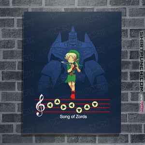 Shirts Posters / 4"x6" / Navy Song Of Zords