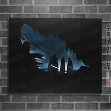Load image into Gallery viewer, Shirts Posters / 4&quot;x6&quot; / Black Lyanna&#39;s Feather
