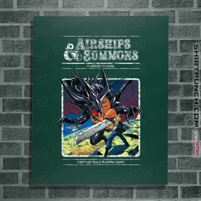 Secret_Shirts Posters / 4"x6" / Forest Airships & Summons