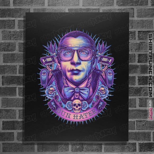 Shirts Posters / 4"x6" / Black Sun Hater