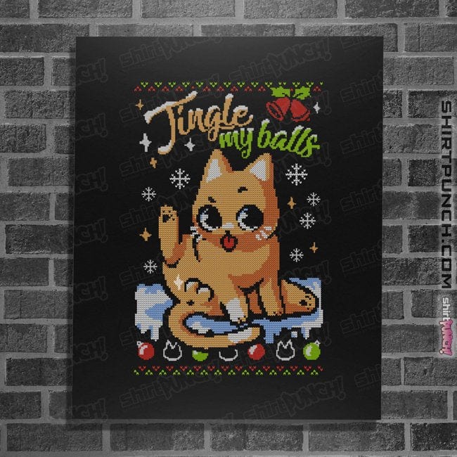 Secret_Shirts Posters / 4"x6" / Black Jingle Balls