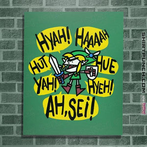 Secret_Shirts Posters / 4"x6" / Irish Green Screaming Link