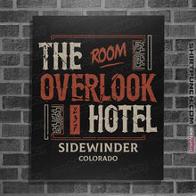 Load image into Gallery viewer, Shirts Posters / 4&quot;x6&quot; / Black Sidewinder Colorado Hotel

