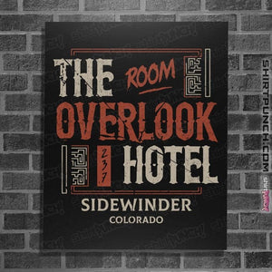 Shirts Posters / 4"x6" / Black Sidewinder Colorado Hotel