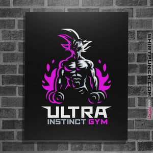 Shirts Posters / 4"x6" / Black Ultra Instinct Gym