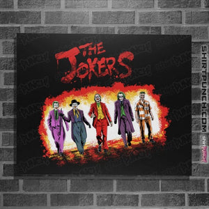 Daily_Deal_Shirts Posters / 4"x6" / Black The Jokers