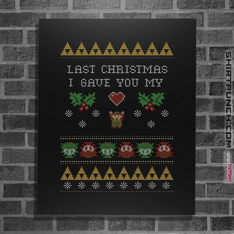 Shirts Posters / 4"x6" / Black Link To My Heart