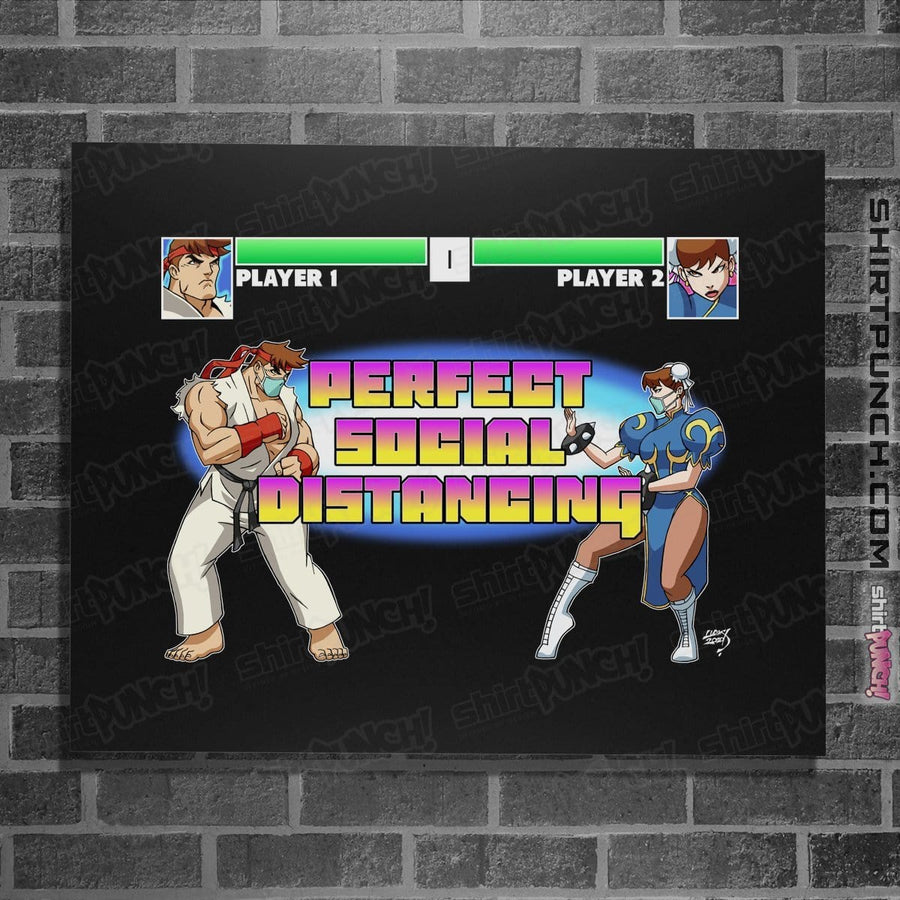Shirts Posters / 4"x6" / Black Street COVID Fighter