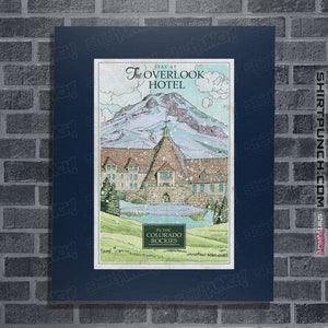 Secret_Shirts Posters / 4"x6" / Navy Stay At The Overlook Hotel