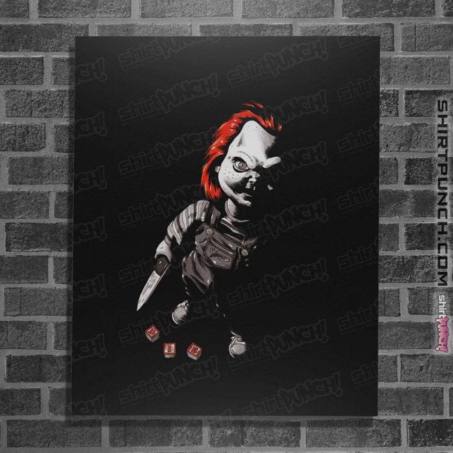 Secret_Shirts Posters / 4"x6" / Black Wanna Play?