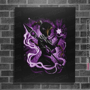 Daily_Deal_Shirts Posters / 4"x6" / Black Shadow Heart