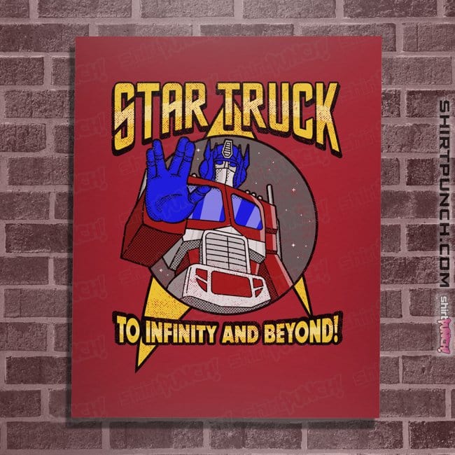 Secret_Shirts Posters / 4"x6" / Red Startruck