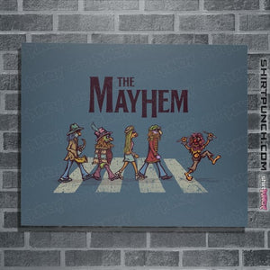 Daily_Deal_Shirts Posters / 4"x6" / Indigo Blue The Mayhem