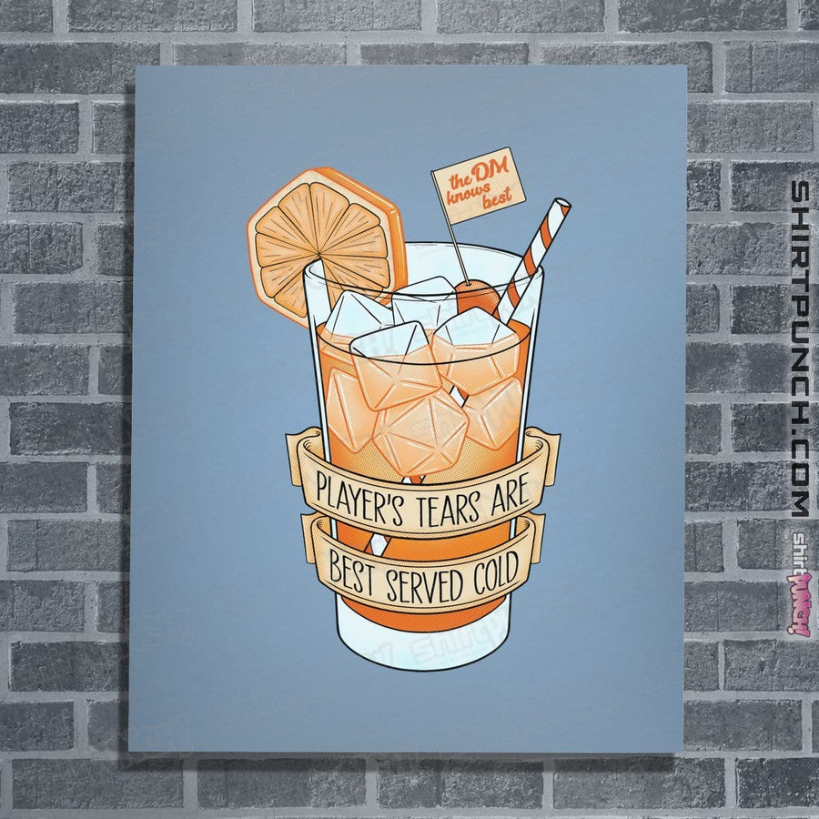 Shirts Posters / 4"x6" / Powder Blue Player's Tears