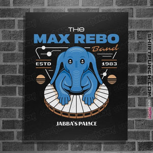 Shirts Posters / 4"x6" / Black The Max Rebo Band