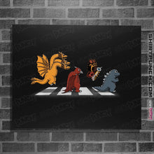 Load image into Gallery viewer, Shirts Posters / 4&quot;x6&quot; / Black Kaiju Road
