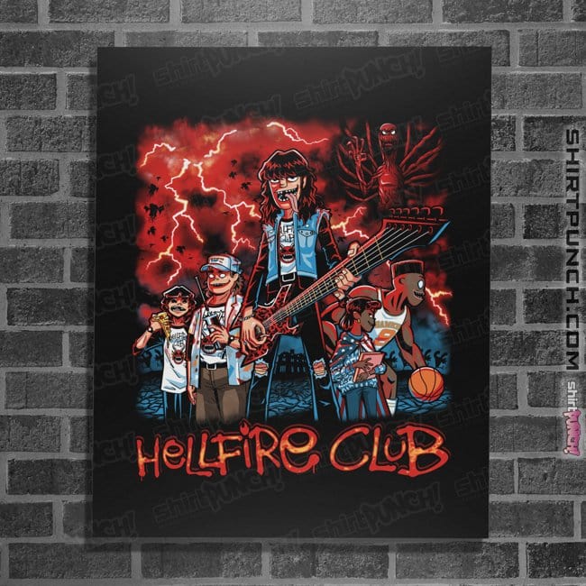 Secret_Shirts Posters / 4"x6" / Black Hellfirez Last Chance!