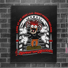 Load image into Gallery viewer, Shirts Posters / 4&quot;x6&quot; / Black Pepe Melodies
