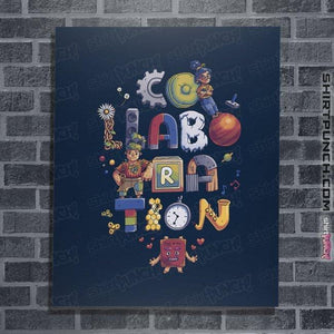 Daily_Deal_Shirts Posters / 4"x6" / Navy Collaboration