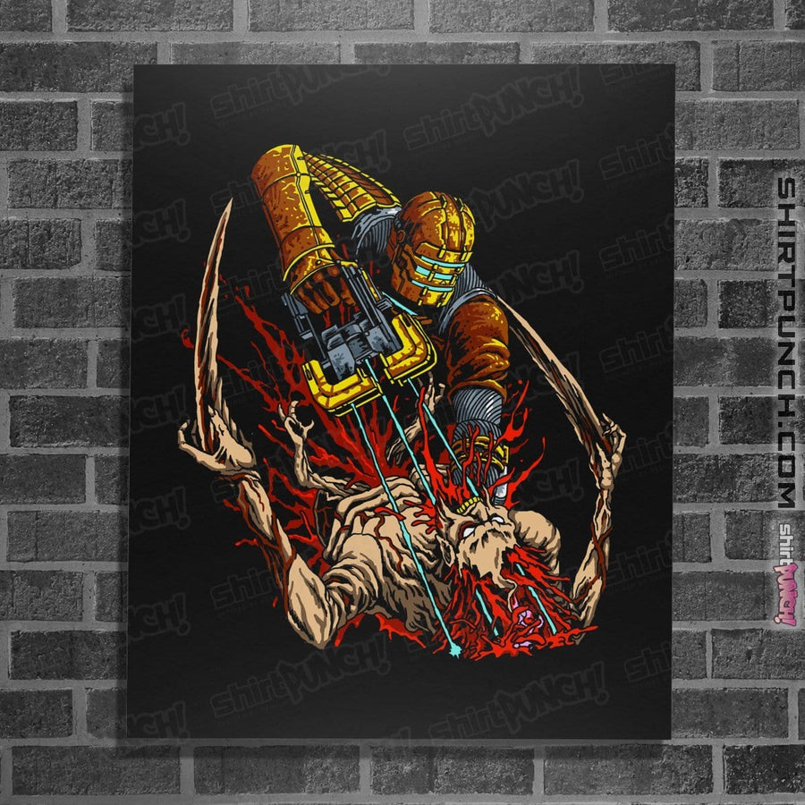 Shirts Posters / 4"x6" / Black Necro Space