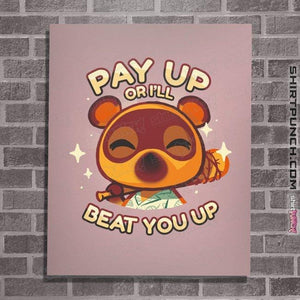 Shirts Posters / 4"x6" / Pink Pay Up