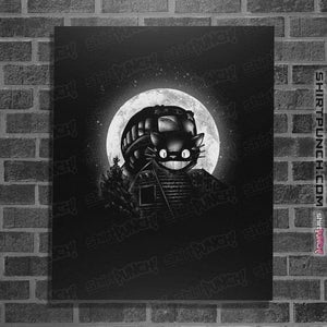 Shirts Posters / 4"x6" / Black Moonlight Catbus