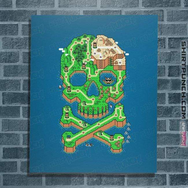 Shirts Posters / 4"x6" / Sapphire Jolly Plumber