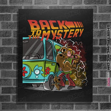 Load image into Gallery viewer, Secret_Shirts Posters / 4&quot;x6&quot; / Black Back To The Mystery
