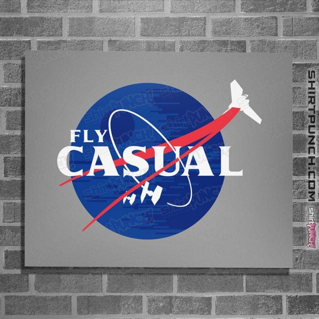 Shirts Posters / 4"x6" / Sports Grey Fly Casual