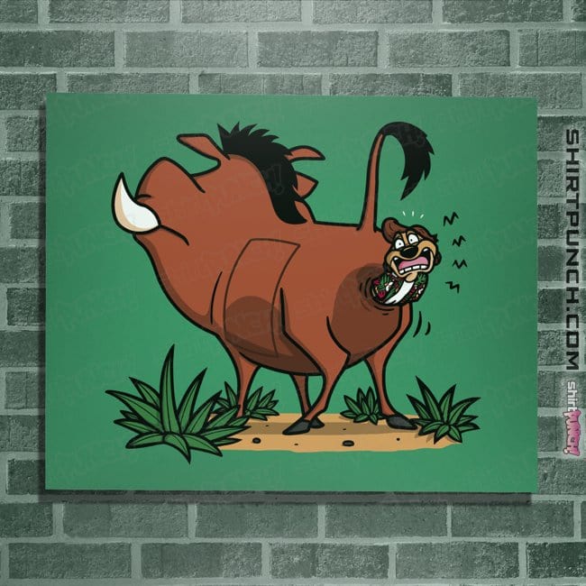 Secret_Shirts Posters / 4"x6" / Irish Green Savanna Detective