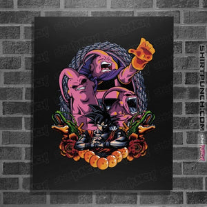 Shirts Posters / 4"x6" / Black Buu Crest