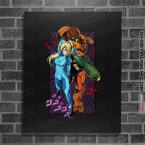 Secret_Shirts Posters / 4"x6" / Black JoJo Samus