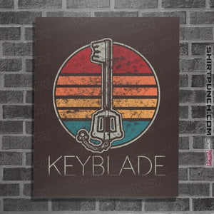 Shirts Posters / 4"x6" / Dark Chocolate Vintage Keyblade